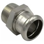 Запорная арматура Inox Pres Racord inox M 42x11/2