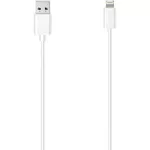 Cablu telefon mobil Hama 201800 Charging Cable, USB-A - Lightning, for iPhone/iPad, MFi, 1 m