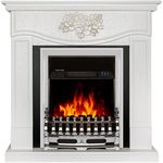 Камин электрический ArtFlame Auren & Galileo Silver, 950x930x270mm, Alb