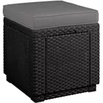 Scaun Keter Cube With Cushion Graphite/Gray (213785)
