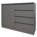 Комод Smartex (16069) Т2 80cm Grafit