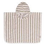 Accesoriu pentru baie Jollein 533-550-67058 Poncho de baie Stripe Terry Olive Green GOTS