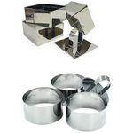 Форма для выпечки Cucina 26588 Формы кулинарные 4шт в ассортименте