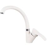 Bateria bucătărie Sandy 49014 Ergo pipa F alb mat