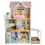 Căsuță pentru păpuși Richi (63369) Casuta din lemn pentru papusi