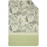 Домашний текстиль Ibena 2143/700 Jacquard Baumwolldecke Hawaii mith GOTS Zertifikat Green