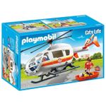Set de construcție Playmobil PM6686 Emergency Medical Helicopter