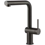 Bateria bucătărie Gessi 60431-707 Inedito Black Metal Brushed PVD