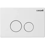 Кнопка смыва Creavit GP9001.00 white