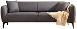 Диван Trendy Belissimo Gri inchis (3 locuri)