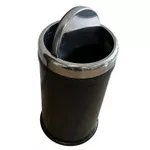 Урна для мусора Hydro S Practic 16l negru, cu capac 0430054