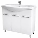 Шкаф под умывальник Mashtab 11344 Agat cu 3 usi 90cm Alb