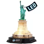 Головоломка Cubik Fun L536h 3D Puzzle Statuia Libertății cu iluminare LED, 79 elemente
