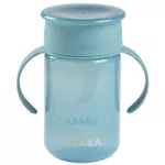 Cană cu pai Beaba B913572 Cana de invatare 340 ml Blue