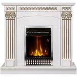 Камин электрический ArtFlame Calisto & Gala silver, 1020x1100x300mm, Alb