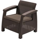 Fotoliu Keter Corfu II Chair Brown (242910)