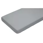 Lenjerie de pat pentru copii Petite&Mars 313112 Cearsaf impermeabil Soft Dream Dry Grey, 120x60cm