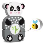 Jucărie Kids Hits KH20/004 Деревянные кубики Cute Panda