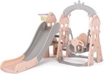 Горка Chipolino SLSET02407PI Горка с качелей и кольцом Pink
