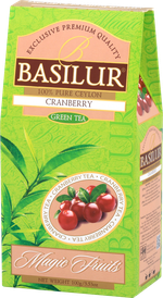 Зеленый чай Basilur Magic Fruits, Cranberry, 100 г