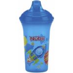 Cană cu pai Nuby ID10366 Поильник с жестким носиком (9м+) 270 мл