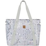 Сумка для мам Kikka Boo 31108020100 Geanta pentru mame Florence Dreamy Fields Grey