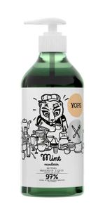 Solutie pentru vase Yope Menta si mandarine 750 ml