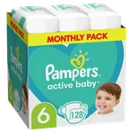 Подгузники Pampers Active Baby 6 (13-18 kg) 128 шт