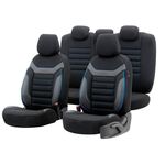 Чехол для автомобиля Pigeon Set OTOM INDIVIDUAL 2+1 negru albastru IND203