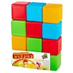 Jucărie M-Toys 13016 Cuburi Colorate 12 buc.