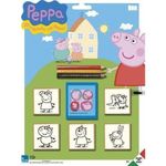 Set de creație Multiprint 5875 Set Blister 5 Stampile - Peppa Pig