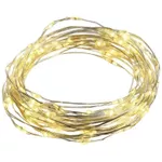 Гирлянда Party Lights 20815 cu panou solar 100 LED, 5m, alb cald