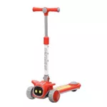 Самокат New World 2611 Cosmonaut cu 3 rot, rosu, 61629