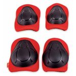 Защитное снаряжение Hape E1086 Genunchiere și cotiere de protecție Adventurer, roșu