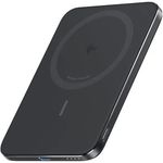 Аккумулятор внешний USB (Powerbank) Xiaomi UltraThin Magnetic 5000 15W Black