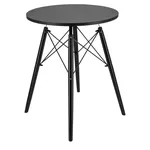 {'ro': 'Mobilier pentru grădină Jumi CM-354166 Masa rotunda MDF, 60x60x74cm, stil scandinav, Negru/Negru', 'ru': 'Садовая мебель Jumi CM-354166 Masa rotunda MDF, 60x60x74cm, stil scandinav, Negru/Negru'}