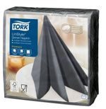 Tork Linstyle обеденные салфетки, 1сл, 39*39, 50/12, Aнтрацит, Premium