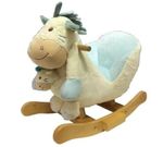 Детское кресло-качалка Time Leader JR2565 Pony with puppet, blue