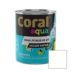 CORAL AQUA Эмаль на Водной Основе, Белая 0,6 л