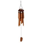 Decor H&S 57411 Clopotel de vint din bambus 15x30cm
