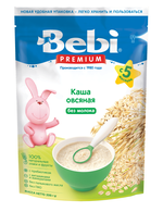 Каша безмолочная овсяная Bebi Premium (5 м+) 200 гр.