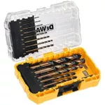 Набор головок, бит, насадок DeWalt DT70727 Set de burghie metal Black&Gold (14pcs)