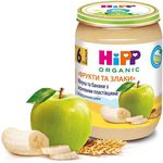 Пюре HIPP яблоко-банан со злаками (4+ мес) 190 г