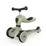 Trotinetă Scoot&Ride 00001 Highway 2in1 Kick 1 Olive