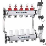 Комплект распределителей Wisse Set Distribuitor inox 1'' 13C cu debitmetre (58245)