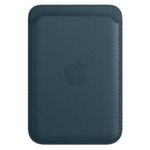 Husă pentru smartphone Apple iPhone Leather Wallet with MagSafe Baltic Blue MHLQ3