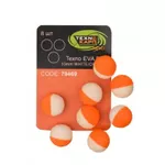 Texno EVA Balls 10mm white/orange cutie/8buc