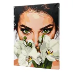 Tablou pe numere Ideyka KHO8596 40x50cm Eco, Poezie colorata: Orhidee
