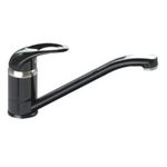 Смеситель кухонный Sandy 49188 Nobilis cu pipa Clasic, lunga, negru