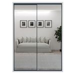 Dulap Bayro Parma 1600x2250x600 белый, купе